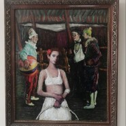 Выставка пластилиновой живописи Виктора Окулова фотографии