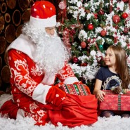 Приемная Деда Мороза в Гринвиче фотографии