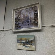 Выставка «Зимние полотна» фотографии