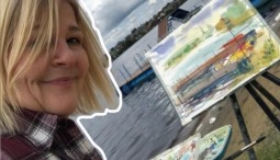 Выставка  «Пленэр и т⭕чка»