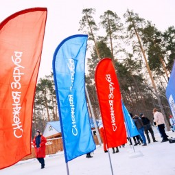 Снежная заруба 2026 в парке Маяковского