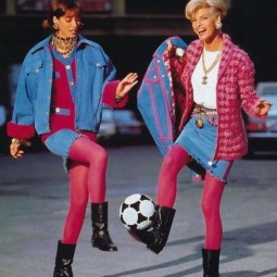 Лекция «Убийственно красиво: мода в России в 1990-е гг.»