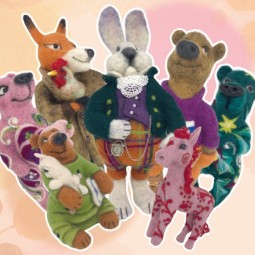 Выставка шерстяной скульптуры Надежды Елфимовой