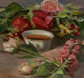 Выставка «Розы и пионы»