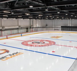 Массовые катания на льду УГМК Арены