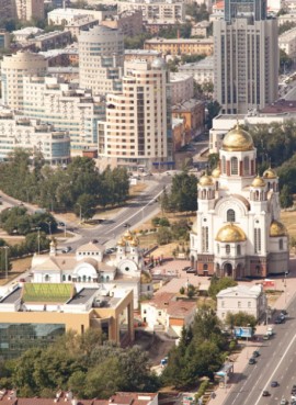 Смотровая площадка в БЦ «Высоцкий»