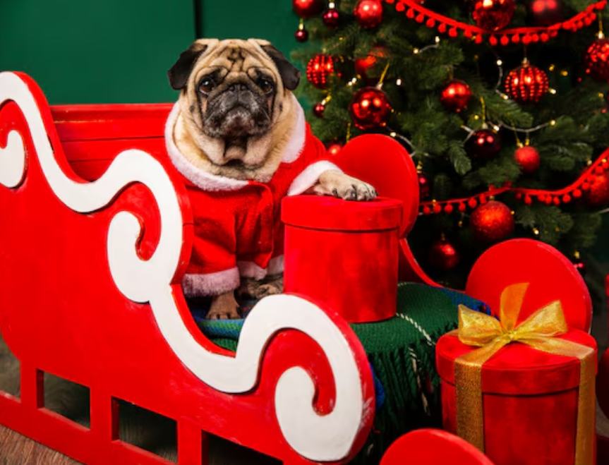 Хвостатый Новый год в ТРЦ «Радуга Парк»